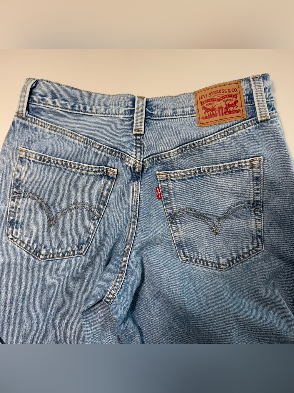 Vintage Levi's low rise baggy Blue Classic Denim Jeans